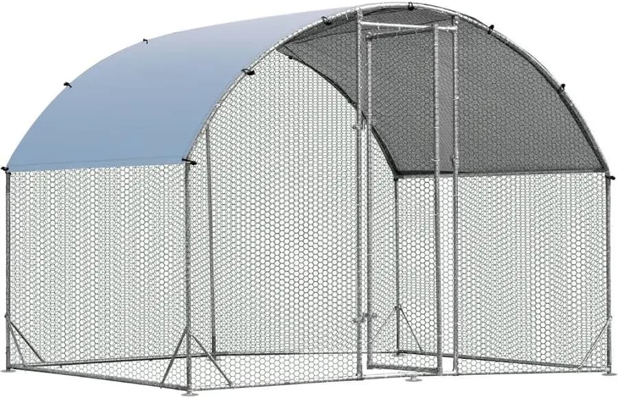enclos poules 12m2